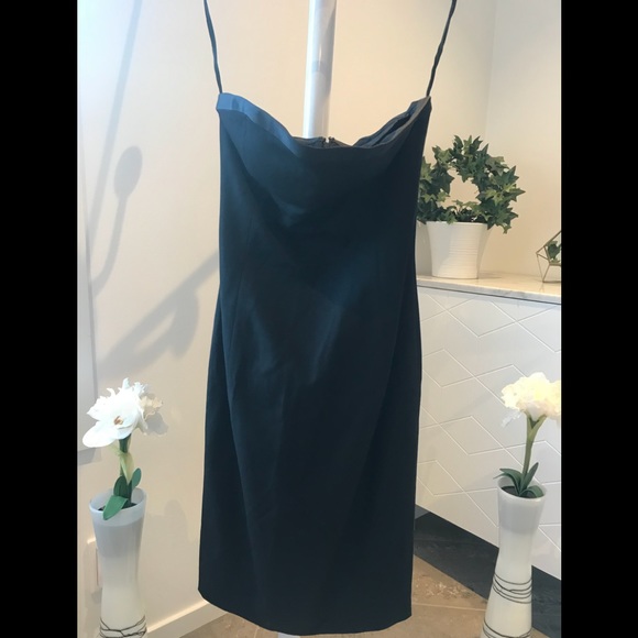 DSQUARED Iconic Black strapless dress - Picture 5 of 9